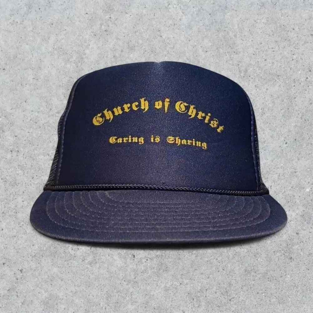 Y2K Church of Christ Jesus Snapback Trucker Hat